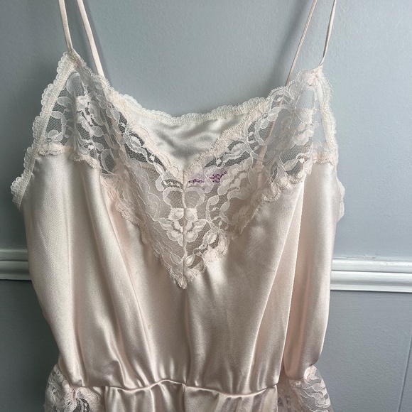 Vintage Heiress Pink Teddy Bodysuit Size Large - Picture 2 of 12